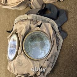 WWI US Army M1917 SBR Gas Mask With Filter and Documentation D-7