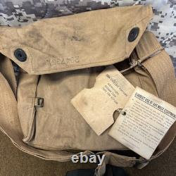 WWI US Army M1917 SBR Gas Mask With Filter and Documentation D-7