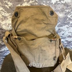 WWI US Army M1917 SBR Gas Mask With Filter and Documentation D-7
