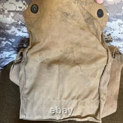WWI US Army M1917 SBR Gas Mask With Filter and Documentation D-7