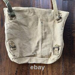 WWI US Army M-1910 Haversack Kit Pouch Shoulder Bag 10s 20s Purse Canvas WWII