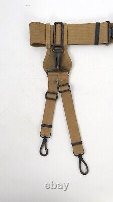 WWI US Army Mills M1910 Officer's Garrison Belt with Sword Hanger