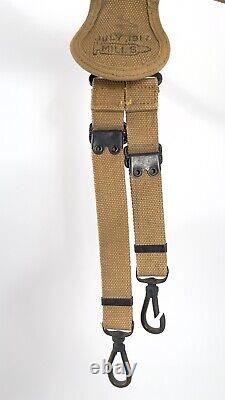 WWI US Army Mills M1910 Officer's Garrison Belt with Sword Hanger