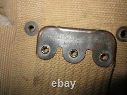 WWI US Army Mills M1917 cartridge ammo belt dated 1918