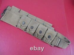 WWI US Army Mounted M1914 Cartridge Belt M1903 Springfield Rifle Russell 1918