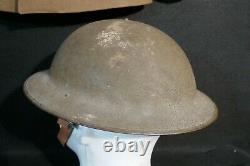 WWI US Army Quartermaster Corps Corporal Advanced Sector French Uniform & Helmet