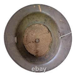 WWI US Camo'd Helmet MTC