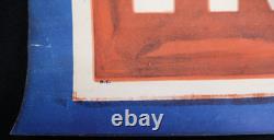 WWI US Home Front INVEST V Fifth Liberty Loan Poster Strobridge Litho 29 x 19 In