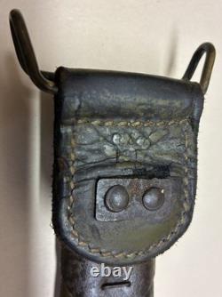WWI US M1905 Bayonet Remington 1913 FULL 17 Blade M1917 Leather Scabbard