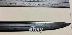 WWI US M1905 Bayonet Remington 1913 FULL 17 Blade M1917 Leather Scabbard