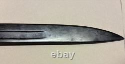 WWI US M1905 Bayonet Remington 1913 FULL 17 Blade M1917 Leather Scabbard