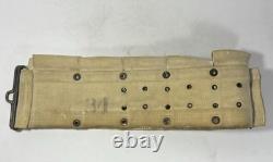 WWI US M1910 Cartridge Belt-Winter Camo Painted -Original