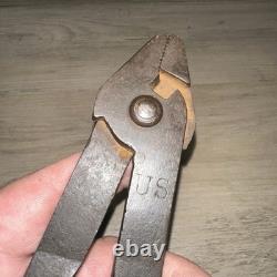 WWI US M1910 Wire Cutter Pliers Military Army Signal Corps #2