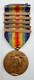 WWI US Victory Medal 5 Combat Bars Aisne Marne St Mihiel Meuse Argonne Elite