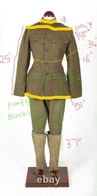 WWI US army uniforms Original (jacket, trousers, and spats)