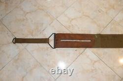 WWI US canvas and leather Cinch Strap M12 D31311 E724
