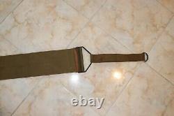 WWI US canvas and leather Cinch Strap M12 D31311 E724