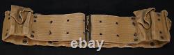 WWI U. S. Army M1903 Rimless Eagle Snap 9 Pocket Cartridge Belt, Early Production