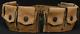 WWI U. S. Army M1910 Cartridge Ammo Belt'Long 4 & 6 1918' Panels, M1903 Rifle
