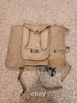 WWI U. S. Army M1910 Infantry Haversack Backpack Perkins Campbell 1917 Original
