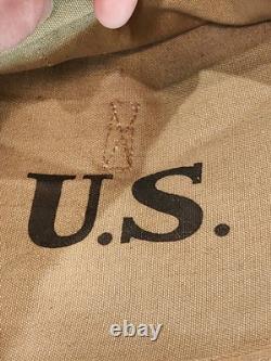 WWI U. S. Army M1910 Infantry Haversack Backpack Perkins Campbell 1917 Original