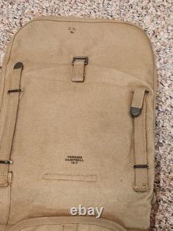 WWI U. S. Army M1910 Infantry Haversack Backpack Perkins Campbell 1917 Original