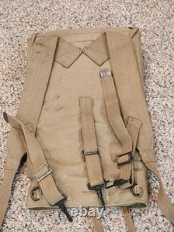 WWI U. S. Army M1910 Infantry Haversack Backpack Perkins Campbell 1917 Original