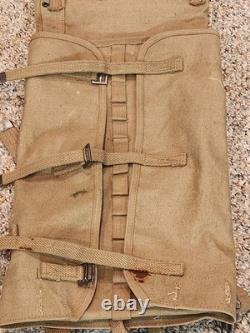 WWI U. S. Army M1910 Infantry Haversack Backpack Perkins Campbell 1917 Original