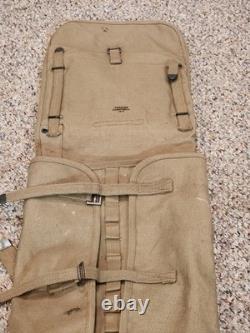 WWI U. S. Army M1910 Infantry Haversack Backpack Perkins Campbell 1917 Original