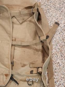 WWI U. S. Army M1910 Infantry Haversack Backpack Perkins Campbell 1917 Original