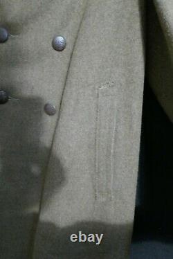 WWI U. S. Army M1912 Wool Overcoat Sergeant Rank & Wonderful Condition, Scarce