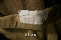 WWI U. S. Army M1912 Wool Overcoat Sergeant Rank & Wonderful Condition, Scarce