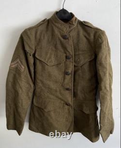 WWI U. S. Army Service Dress Jacket Sergeant