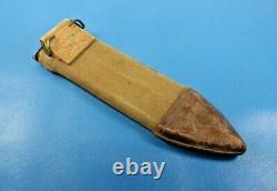 WWI U. S. Military Scabbard and Cover for Bolo Knife Machete