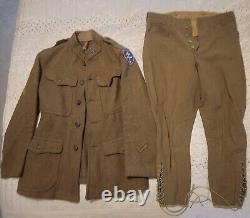 WWI Uniform- 79th Lorraine DIV With pants- CPL Stripes