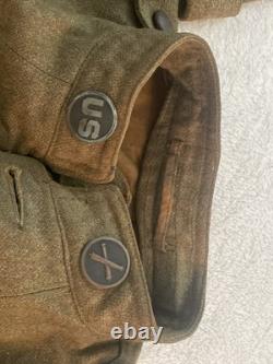 WWI Uniform Coat Pants Shirt Hat Buttons Military World War 1 WW1 Wool Original