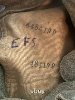 WWI Uniform Coat Pants Shirt Hat Buttons Military World War 1 WW1 Wool Original