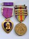 WWI WW1 AEF Victory Medal + Wounded in Action NAMED #ed 47th Infantry 4th Div