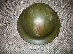 WWI WW1 BOB FORD Collection-1st Division 2nd Signals Bn S Star, PH & OLC HELMET