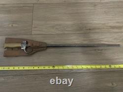 WWI WW1 French M1886 Lebel Rifle Bayonet with Scabbard and Frog