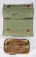 WWI WW1 US AEF M1910 FIRST AID POUCH RIA 1918 PEA GREENWith UNOPENED B &B BANDAGE