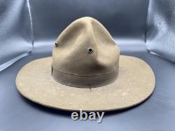 WWI WW1 US AEF M1911 Campaign Hat! Dated 1917