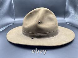 WWI WW1 US AEF M1911 Campaign Hat! Dated 1917