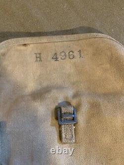WWI WW1 US Army AEF M1910 Haversack Pack 1919 RIA Rock Island Arsenal Web Gear