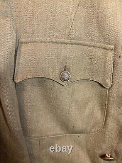 WWI WW1 US Army Infantry Division Multi Patched USA Made Uniform Jacket