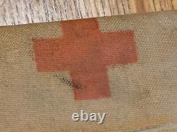 WWI WW1 US Army Medical Medic Doctors Kit Surgical Roll Eagle Snap