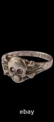 WWI WW2 Ring WWII WW1 Ruby Eyes Germany Unique