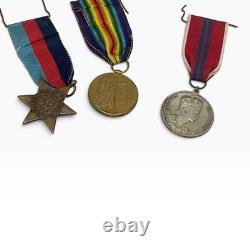 WWI WWII British Army Medal Badge Lancashire Fusiliers REME RAMC 1916 Lg Lot