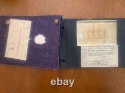 WWI WWII Photo Album + Ephemeral-Programs-Menu-Painted Patch-Poems-38 Photos++