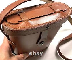 WWI WWII US ARMY M24 7x50 BINOCULARS CARRY CASE & CARRY STRAP